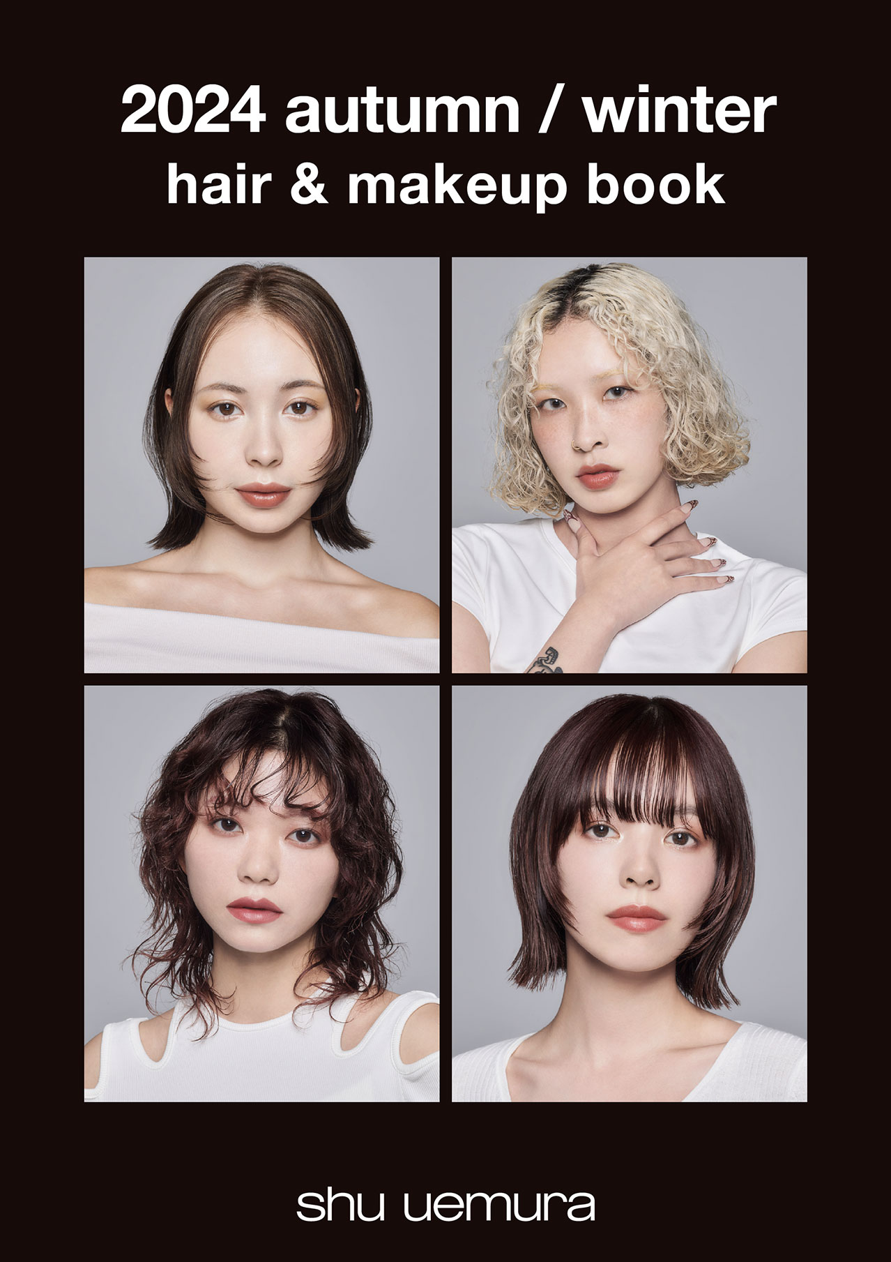 2024 autumn/winter hair & make up book